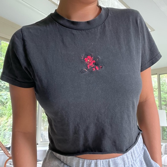 Brandy Melville cropped t-shirt - Picture 1 of 3